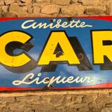 Enamelled plate Ricard XXL