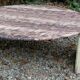 Table base en marbre anne 70 Roche Bobois