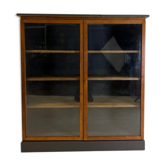 Oak showcase from the 50s