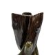 Vintage ceramic tree trunk vase