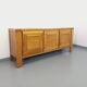 Vintage Maison Regain sideboard in solid elm from the 70s