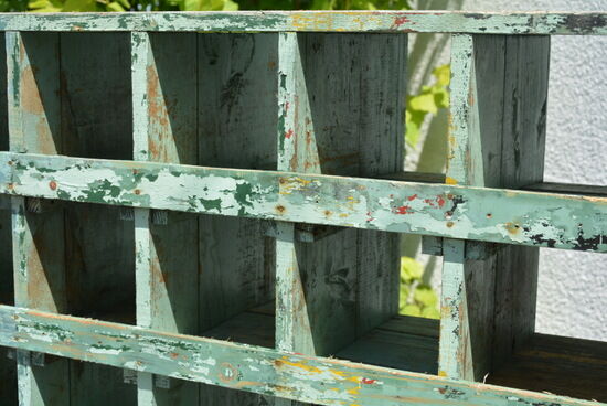 Former workshop locker