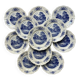 Set 12 assiettes modèle« Romantic » Sarreguemines