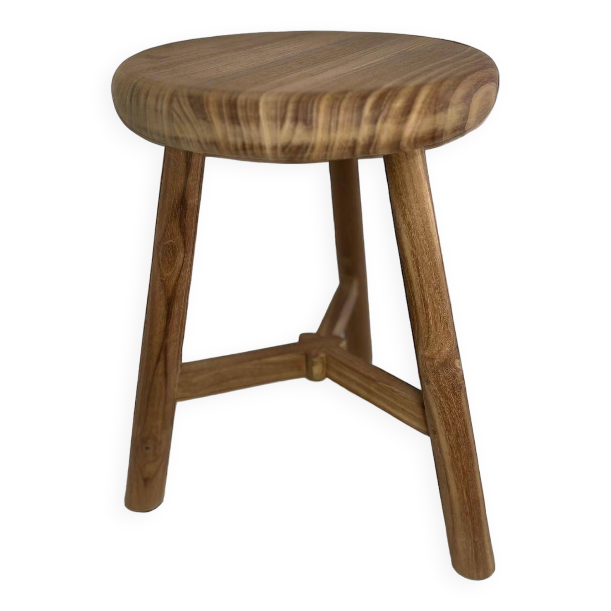 Teak wood stool