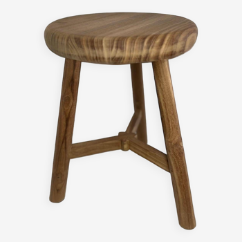 Tabouret en bois de teck