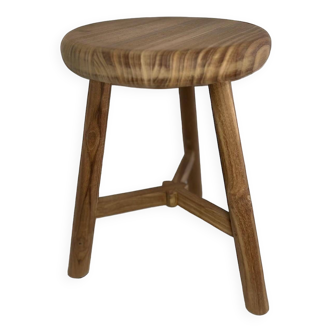 Tabouret en bois de teck