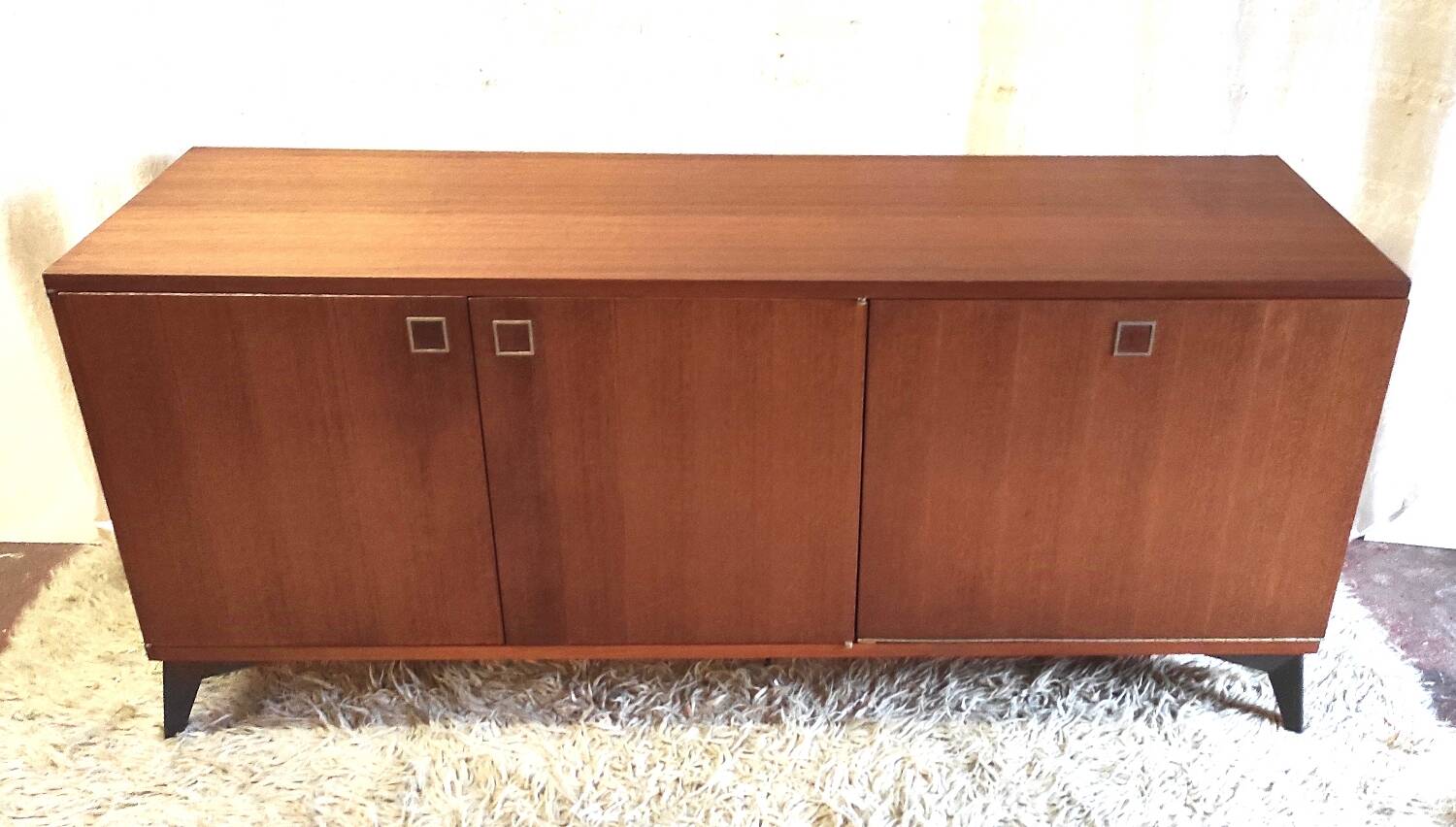 Modernist teak sideboard - mid 20th century