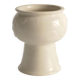 Scandinavian Modern White Porcelaine Face Vase by  Ancher Iversen, aida, Denmark