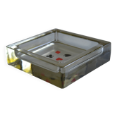 glass block pockets in the 4 colours of the card game