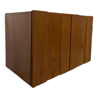 Vintage oak wall cabinet / wall cabinet / floating furniture