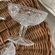 Crystal dessert cups