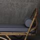 Daybed rotin Louis Sognot 1960