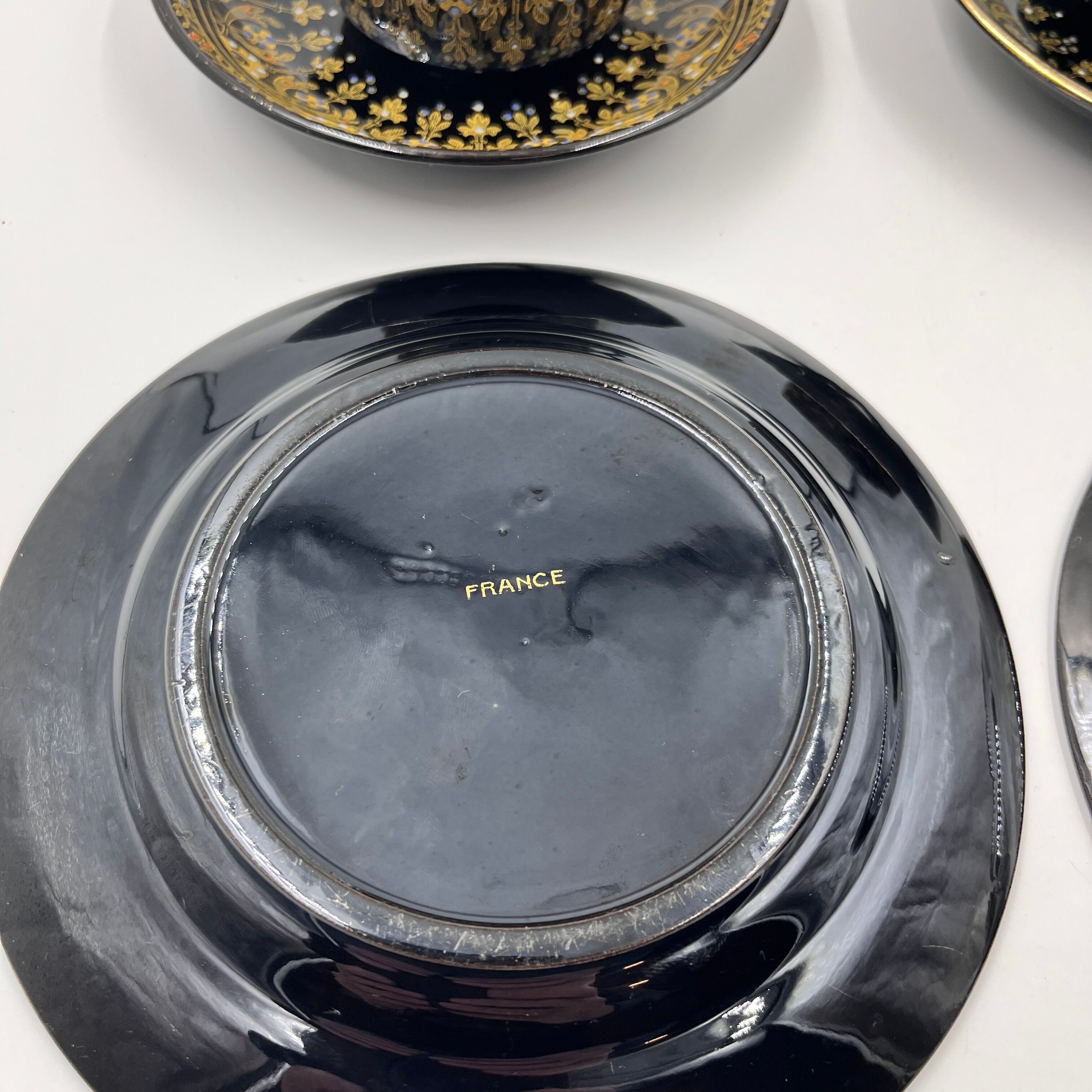 Tea service Sarreguemines Rockingham