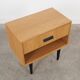 Table de chevet en chêne, design scandinave