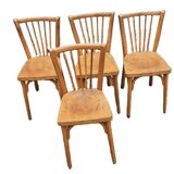 4 Vintage Baumann Bistro Chairs from the 50s/60s
