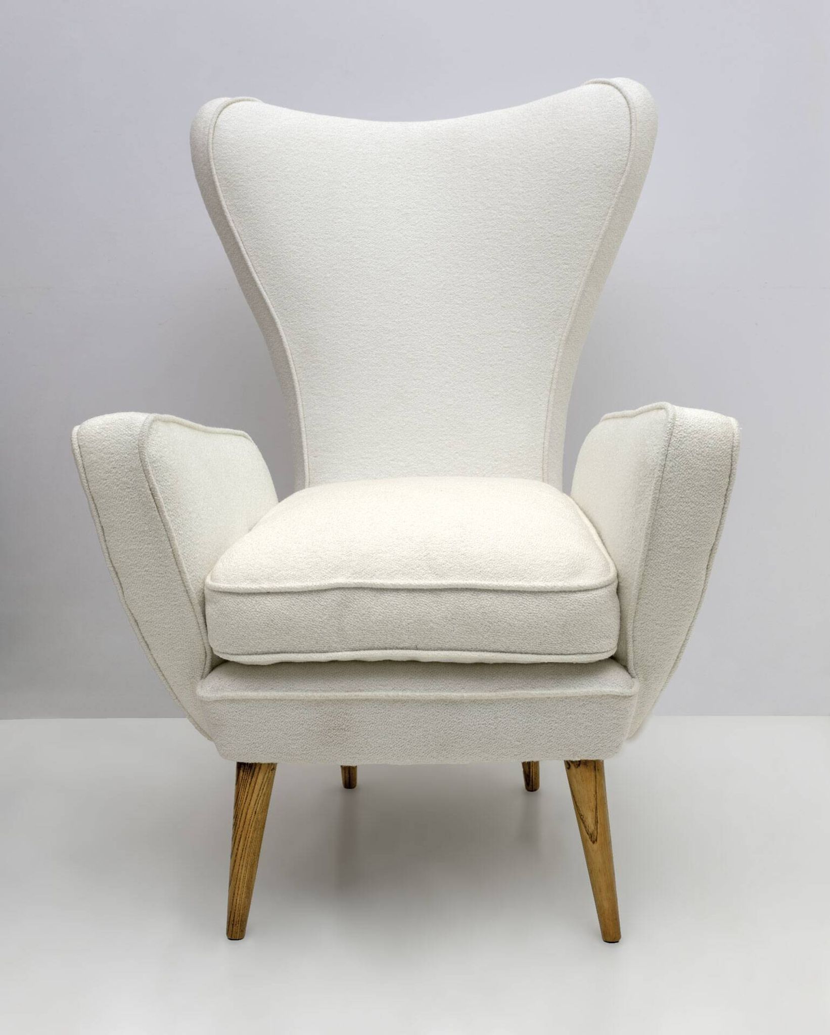 Fauteuil Bouclè Emilio Sala & Giorgio Madini pour Fratelli Galimberti Cantù