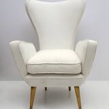 Emilio Sala & Giorgio Madini Bouclè Armchair for Fratelli Galimberti Cantù