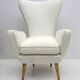 Emilio Sala & Giorgio Madini Bouclè Armchair for Fratelli Galimberti Cantù