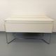 Vintage Bauhaus style desk in melamine and chrome metal from the 1970s.