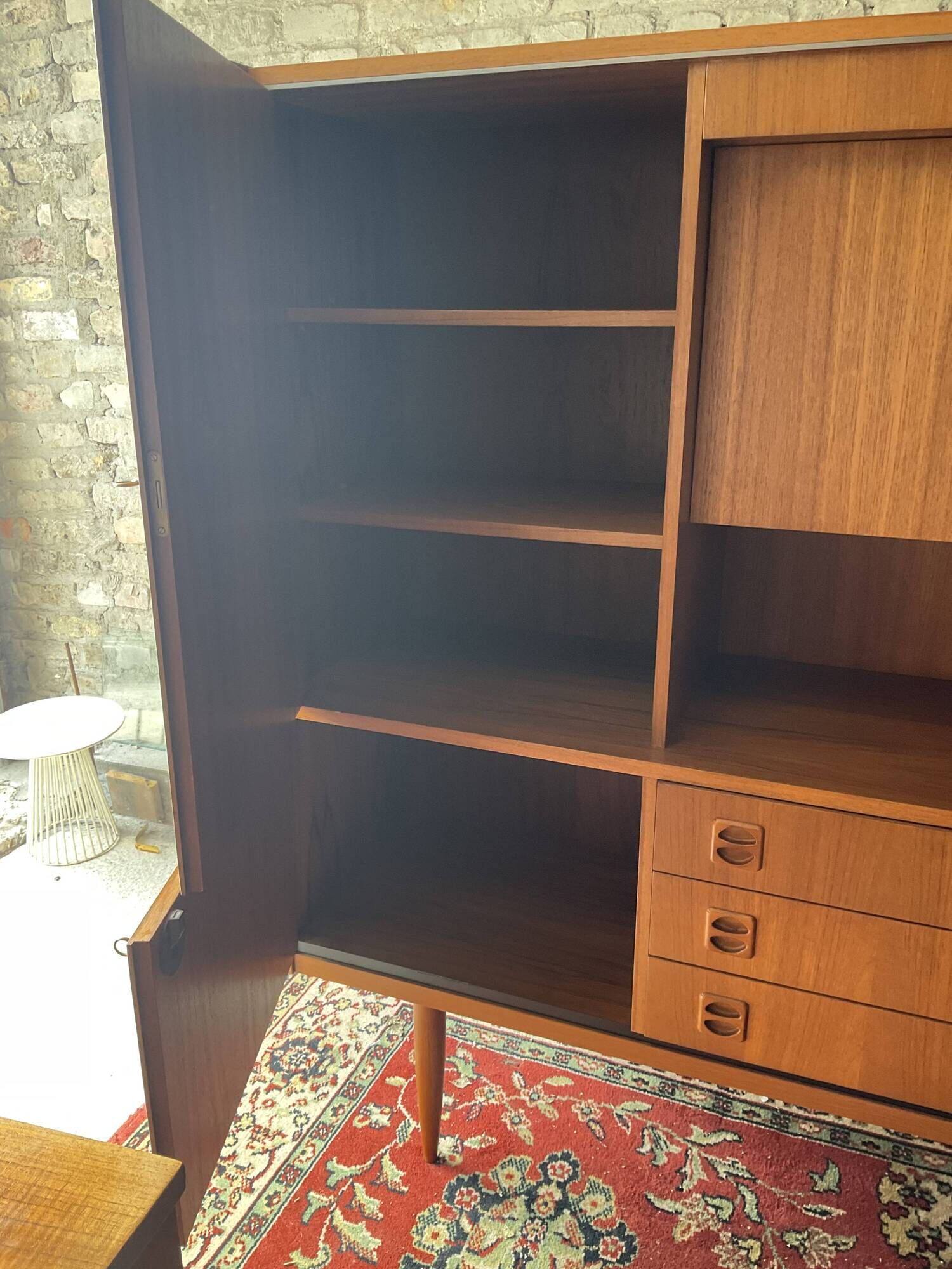 Buffet Enfilade Scandinavian bright bar from the 60s