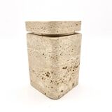 Travertine box, 1970