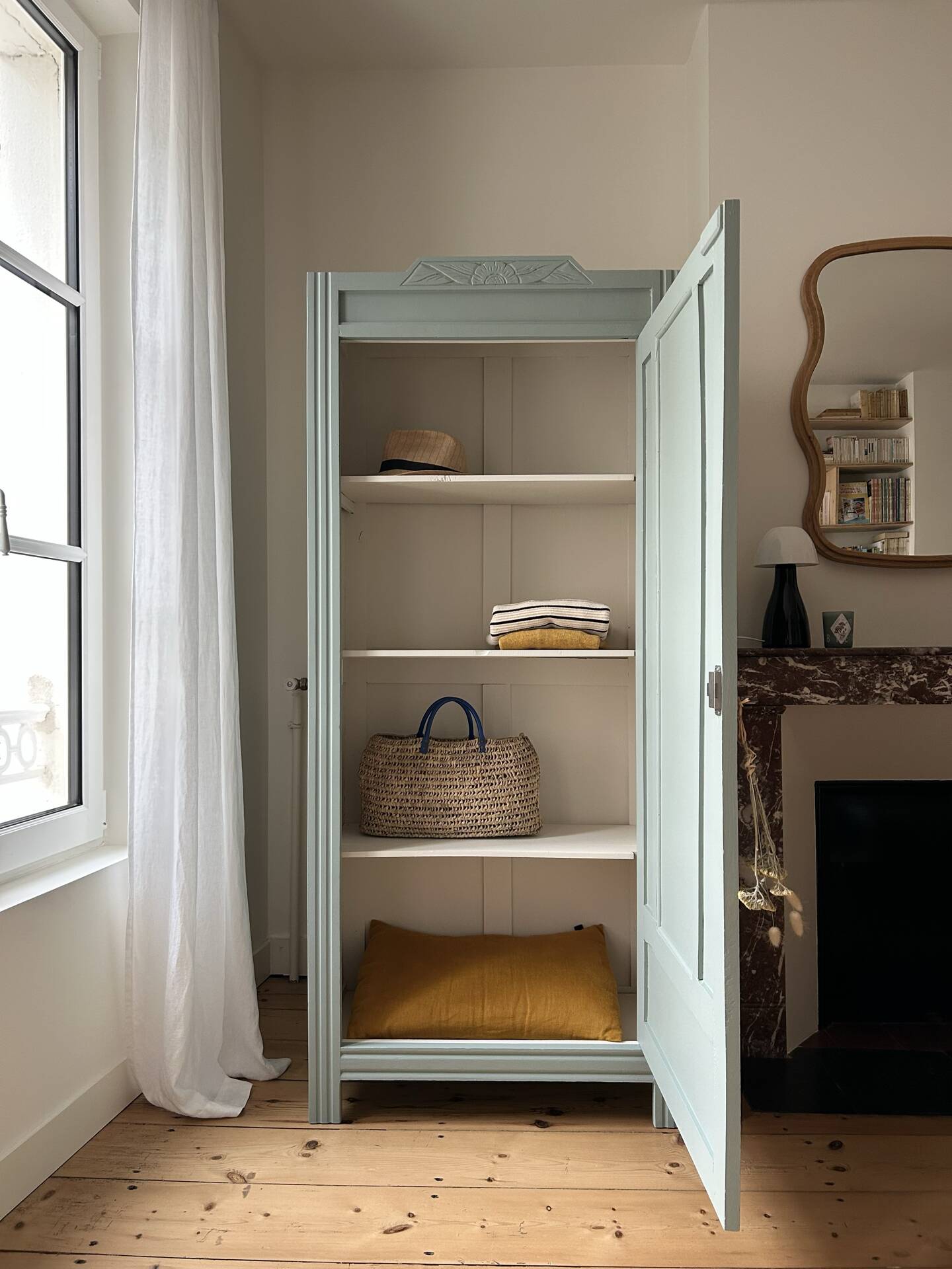Renovated Art Deco style wardrobe