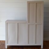 Asymmetrical cabinet