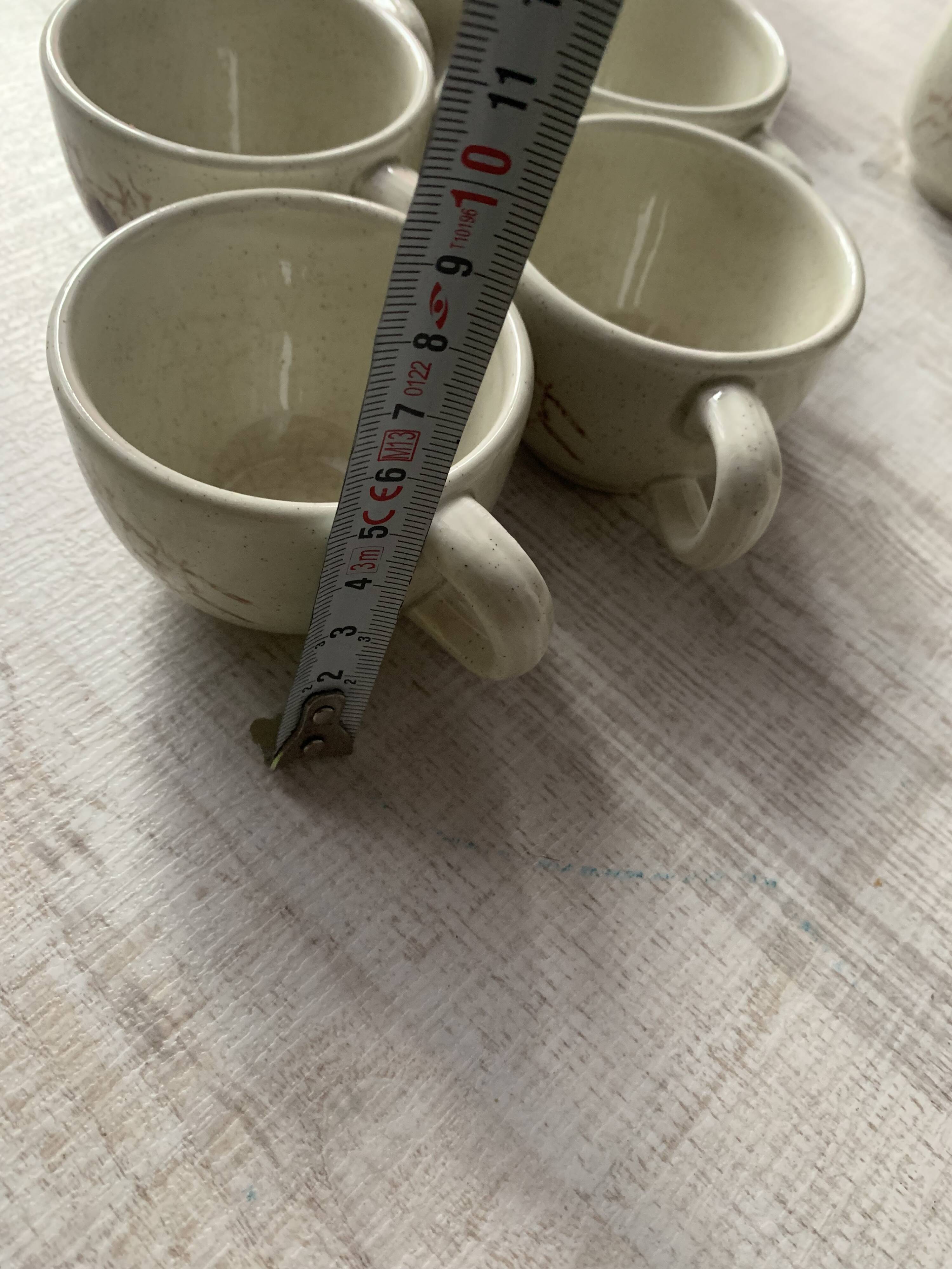 Sarreguemines thistle coffee service