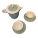 Cups + Saucers + Jug + Bird