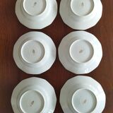 6 Schwarzenhammer porcelain soup plates