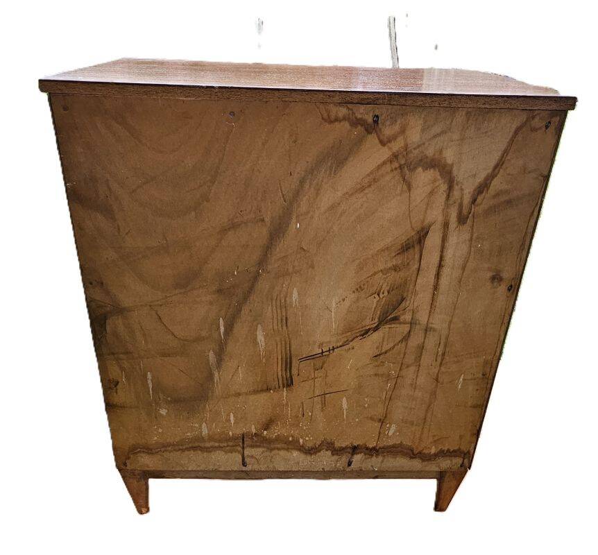 English Mahogany Archive Furniture with 12 Drawers