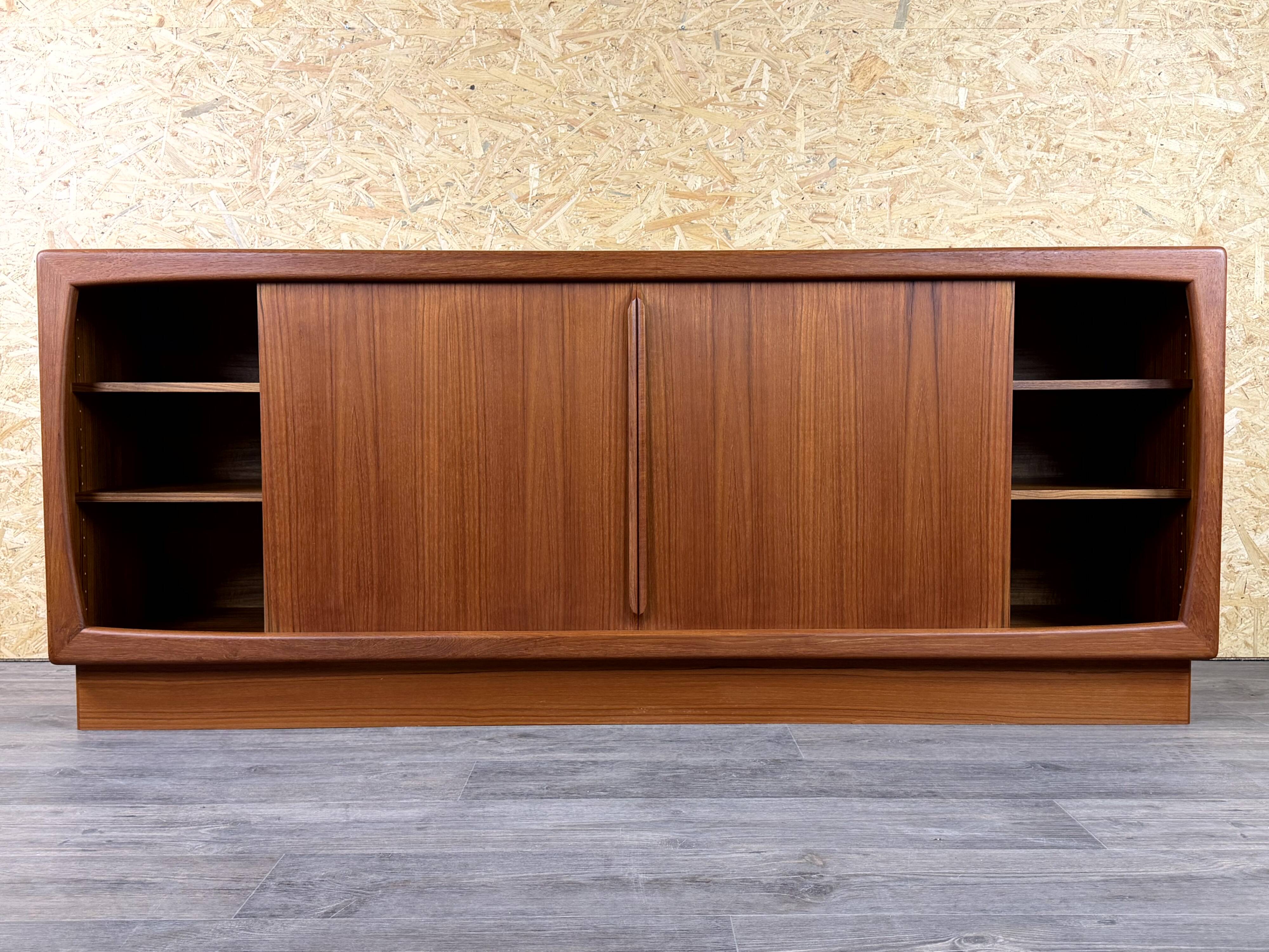 1960s 1970s Teak Sideboard Credenza by Dyrlund Made in Denmark