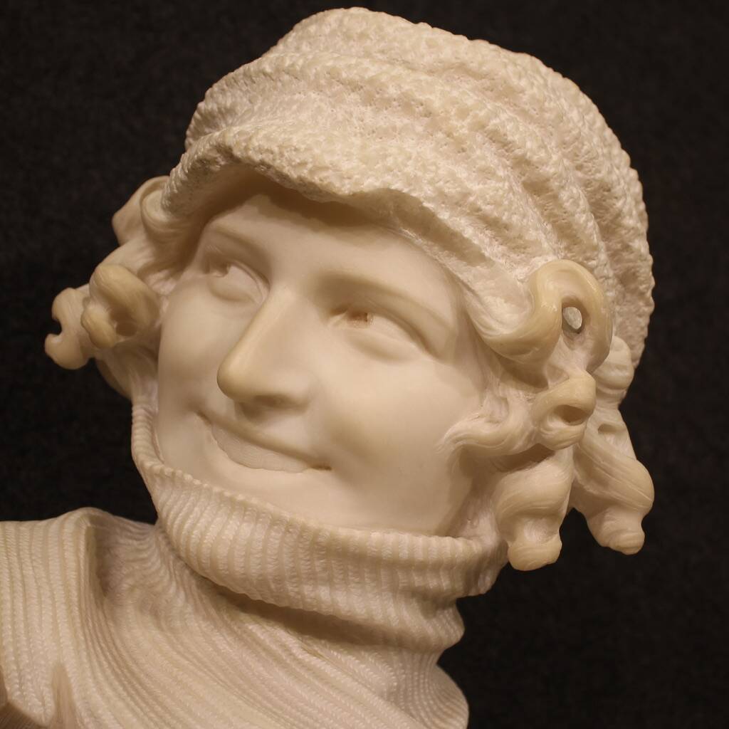 20th century Italian marble sculpture