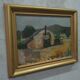 eva holmberg-jacobsson, swedish modern painting, 1960s, oil on canvas