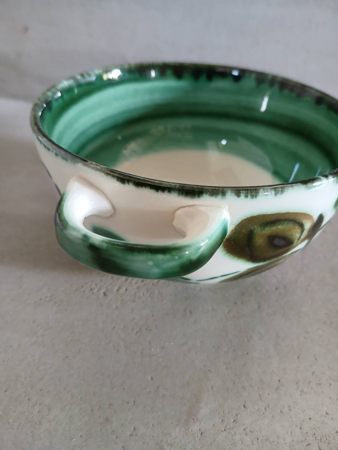 Small antique Boch bowl