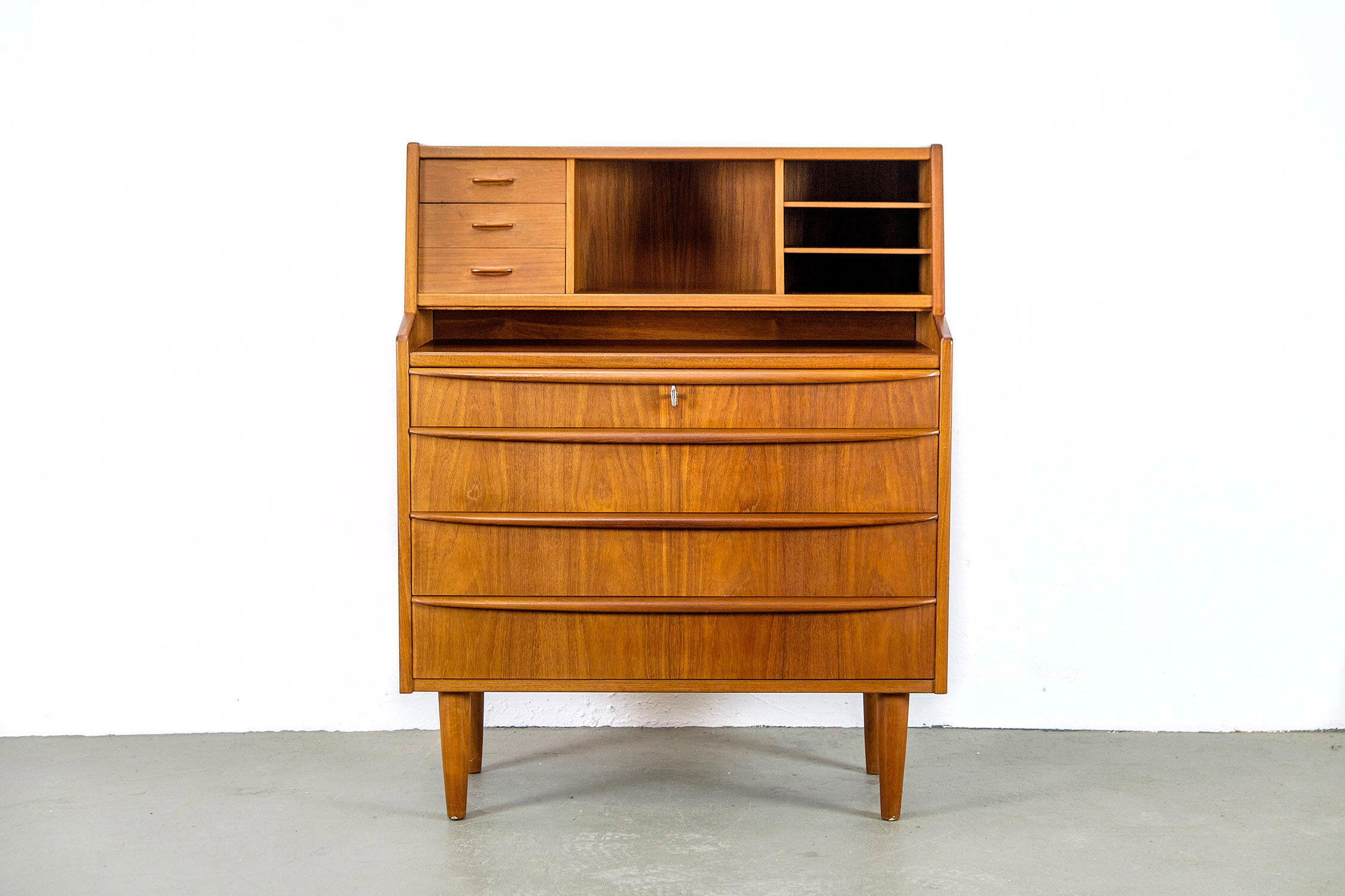 Teak Secretary by Christian Møller Möbelsnedkeri, 1960s