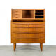 Teak Secretary by Christian Møller Möbelsnedkeri, 1960s