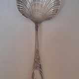 Cuillère à fraises en métal argenté SFAM Louis XV Rocaille