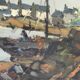 Tableau marine à l'huile