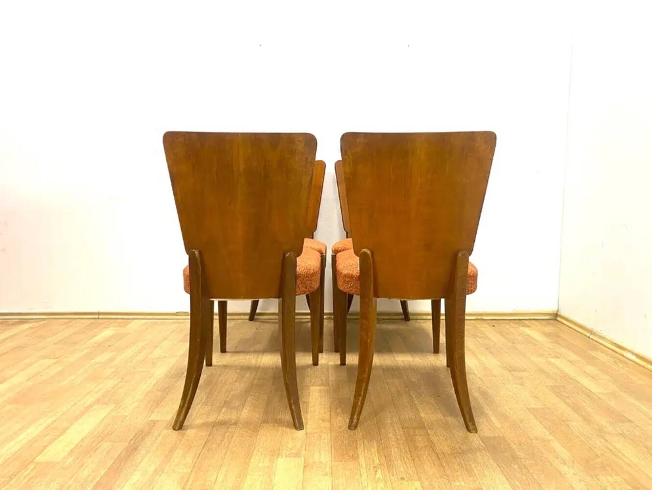 Set of 4 Chairs, Jindřich Halabala, 1960s, Czechoslovakia