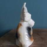 Dog signed Desvres Gabriel Fourmaintraux early 20th century