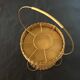 Portable bar 1960 rattan and scoubidou