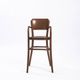 Antique set of Michael Thonet wicker and bentwood childrens chairs, 2