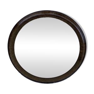 Miroir rond en plexiglas - 1970