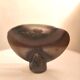 Ceramic lentil vase signed by a dove design 60s