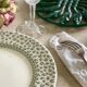 4 English dinner plates.