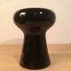 Vase moderniste céramique noir