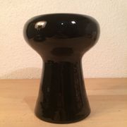 Vase moderniste céramique noir