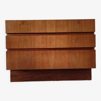 Scandinavian rosewood chest of drawers