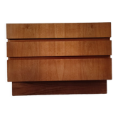 Scandinavian rosewood chest of drawers